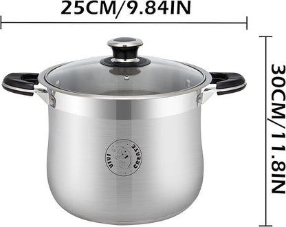 Vivicreate 18.5 Quart Stainless Steel Stock Pot - Image 2