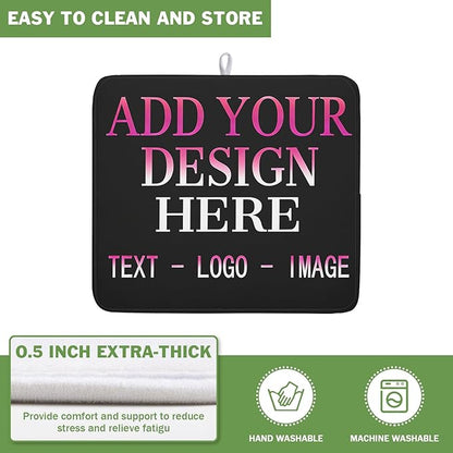 Custom Personalized Dish Drying Mat 16x18 Inch Customized Drying Mats - Image 5