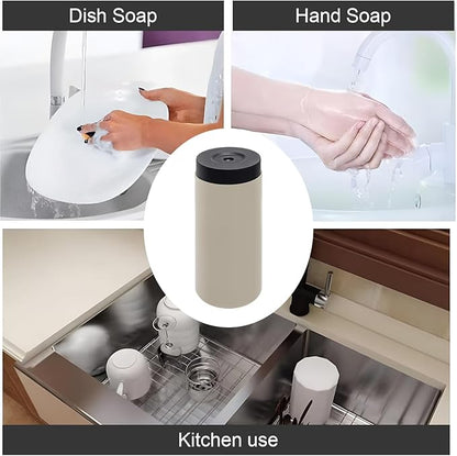 Silicone Dish Soap Dispenser, 8 Oz Refillable Squeeze Bottle, Leakproof - Image 7