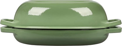 EDGING CASTING Enameled Cast Iron Oval Dutch Oven Pot - Image 8