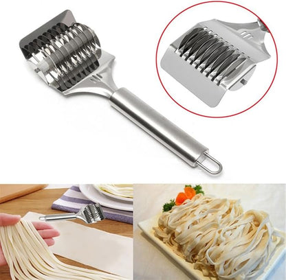 16x7x3.1cm High Grade Stainless Steel Noodle Lattice Roller Docker Dough Cutter - Image 6