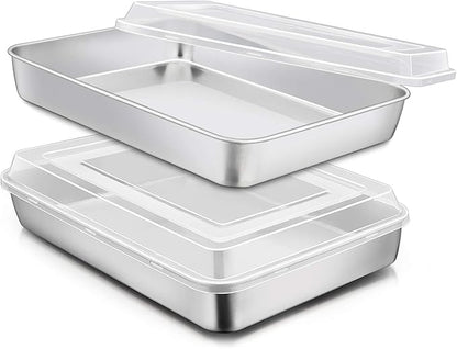 E-far Stainless Steel Baking Pan by E-far