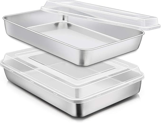 E-far Stainless Steel Baking Pan by E-far