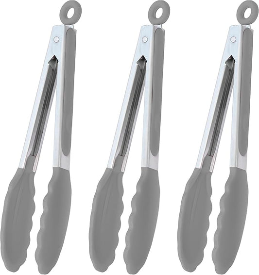 HINMAY Locking Kitchen Tongs by HINMAY