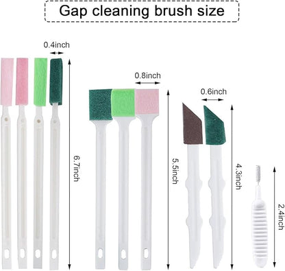 Crevice Cleaning Brushes Tool kit Small Cleaning Brush - Image 6