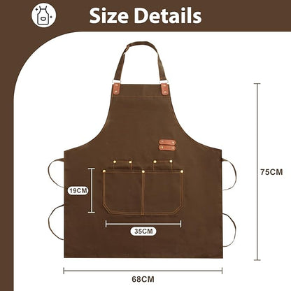 Apron for Men Women, Chef Apron - Image 2