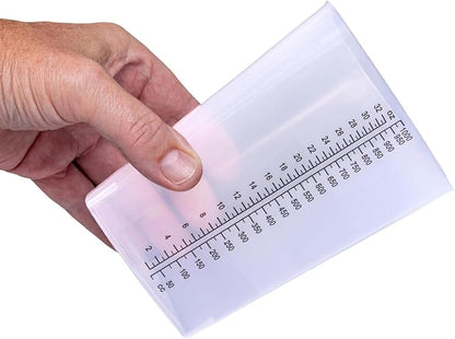 Vakly Graduated Intake Output Container 32 oz – Plastic Triangular Measuring - Image 3