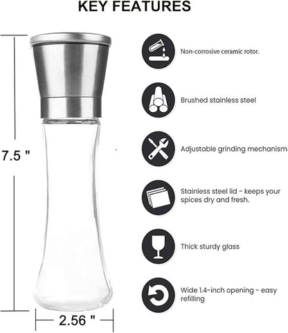 Pepper Grinder or Salt Grinder, Best Spice Mill - Image 2