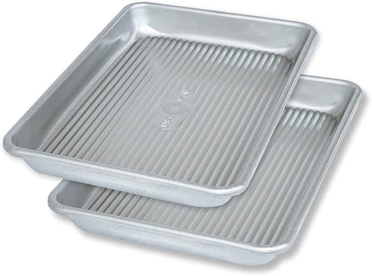 USA Pan Bakeware Mini Sheet Baking Pan Warp Resistant by USAPan
