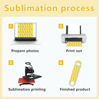 4 Pcs Sublimation Bottle Opener Blanks, Personalized Sublimation Blank Products - Image 4