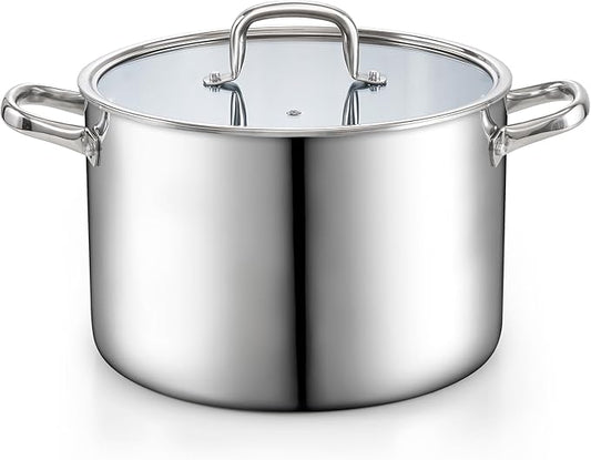Cook N Home Stainless Steel Stockpot by CookNHome