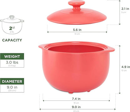 MINH LONG 2-Qt Porcelain Dutch Oven - Image 7