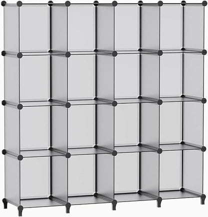 HOMIDEC Closet Organizers and Storage, 16 Cube Storage Organizer, Portable - Image 9