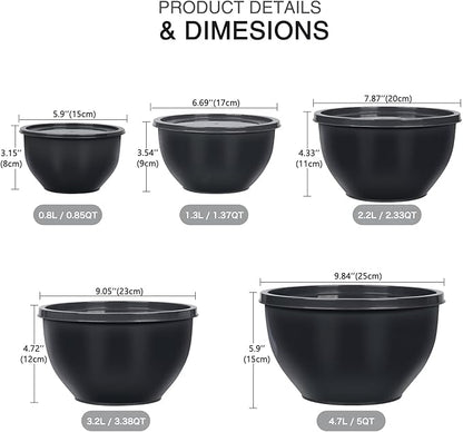 Greentainer Plastic Mixing Bowls - Image 2