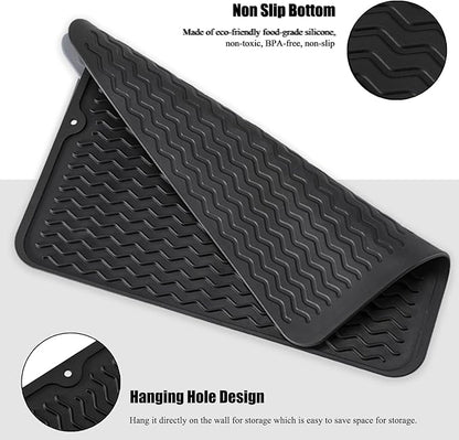 Large 24" x 18" Silicone Dish Drying Mat - Image 5