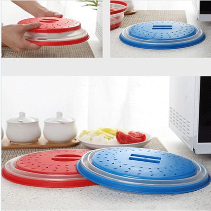 Small Collapsible Microwave Splatter Cover, Microwave Plate Cover - Image 4