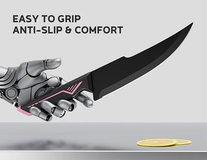 Knife Set - 15 PCS Kitchen Knife Set - Stainless Steel Knife Block Set - - Image 7