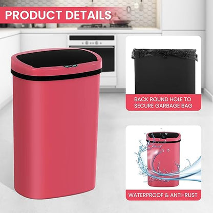 13 Gallon Trash Can | 50L Sensor Automatic Kitchen Trash Can - Image 6