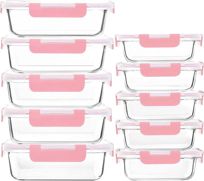 M MCIRCO [10-Pack Meal Prep Containers by MMCIRCO