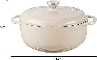 Lodge Essential Enamel Cast Iron Dutch Oven - Image 6