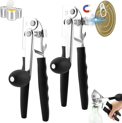 2 PCS Commercial Can Opener Manual, Stainless Steel Handheld Can Opener - Image 8