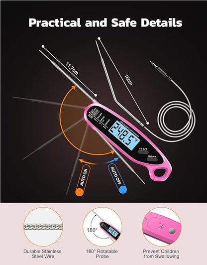 Instant Read Meat Thermometer Digital - Image 4