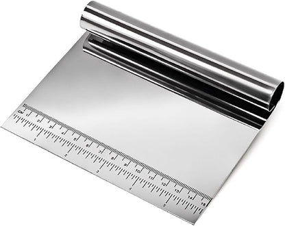 Dough Pastry Scraper Stainless Steel Bench Scraper by SSydl