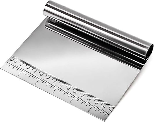 Dough Pastry Scraper Stainless Steel Bench Scraper by SSydl