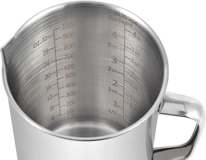 Kichwit Large Stainless Steel Measuring Cup, Liquid Metal Measuring Cup - Image 2