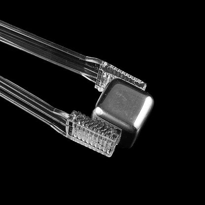J-Chen 15PCS Plastic Buffet Serving Tongs Mini Serving Utensil Tongs Appetizers - Image 3