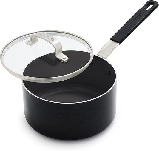 GreenPan x Bobby Flay 2.5QT Nonstick Saucepan by GreenPan