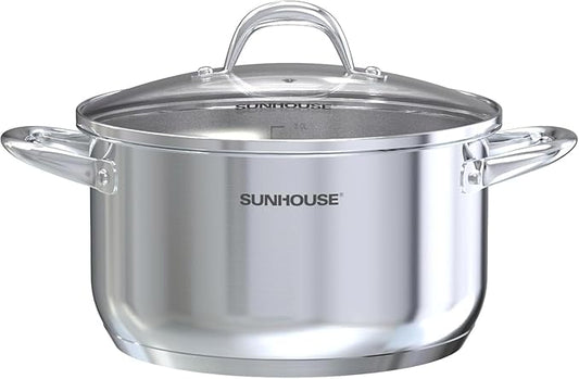 SUNHOUSE Stainless Steel Stock Pot by SUNHOUSE