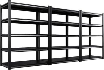 Set of 3 Garage Shelving by Unknown