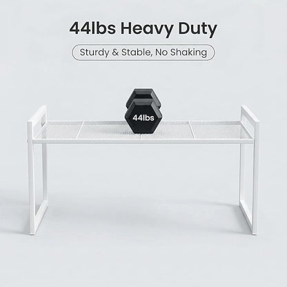 Cabinet Organizer 14.8''W 44 LBS Load Capacity Heavy Duty Kitchen Pantry Shelf - Image 4