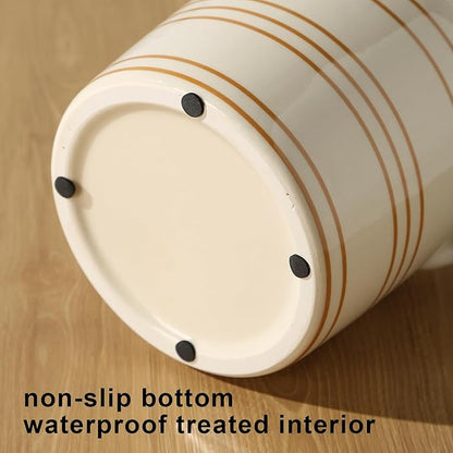 Ceramic Farmhouse Kitchen Utensil Holder - Image 5