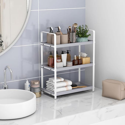 HNRLOY Bathroom Counter Organizer, Bathroom Countertop Organizer, Counter Shelf - Image 6