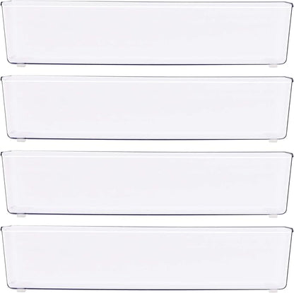 Simple Houseware Clear Drawer Organizer - Image 2