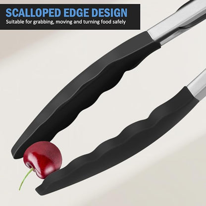 Kitchen Tongs, Stainless Steel Cooking Tongs - Image 8