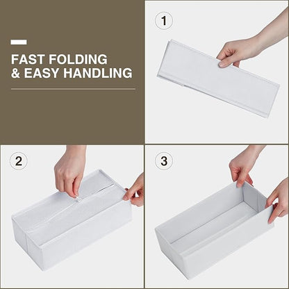 DIMJ Drawer Organizer Clothes 18 Pack - Image 6
