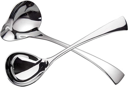 IMEEA 2-Piece Small Ladle Set, 18/10 Stainless Steel by IMEEA