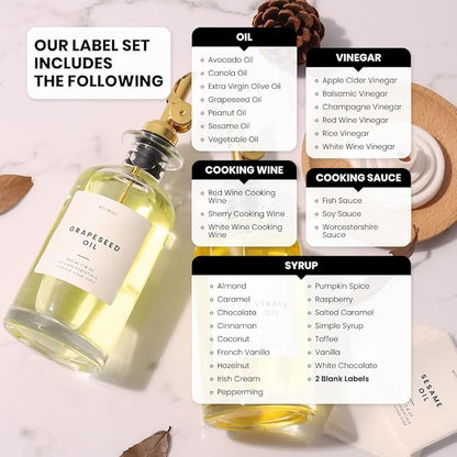 Molimoli Glass Olive Oil Cruet Set - 350ml Bottles - Image 5