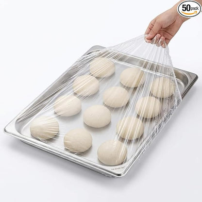 50Pcs Sheet Pan Covers for 24x16, 18x13 inch by YUANSHAO