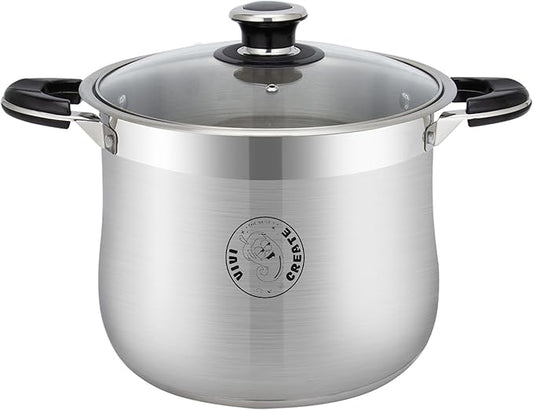 Vivicreate 9 Quart Stainless Steel Stock Pot by Vivicreate