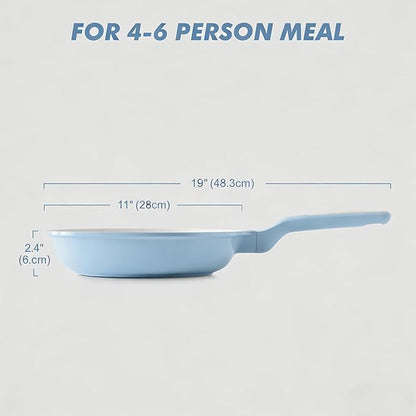 SENSARTE Nonstick Ceramic Frying Pan 11-Inch, Healthy Non Toxic Skillet - Image 2