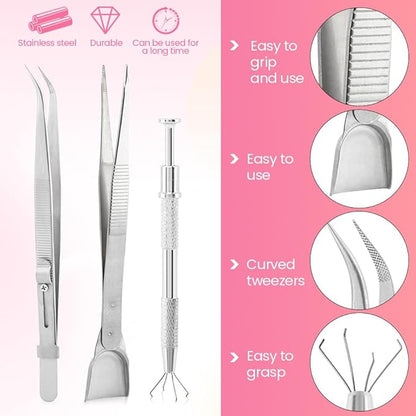 4 PCS Sprinkles Tools for Cake Decorating, Sprinkle Pen Pearl Grabber - Image 3
