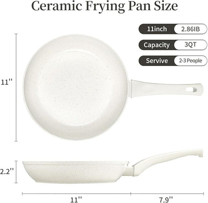 Innerwell Ceramic Non Stick Frying Pan - Image 2