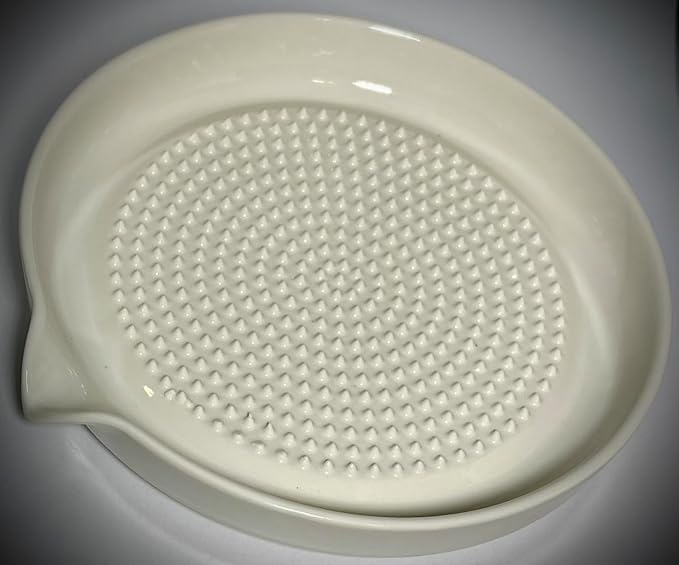 BonCera, Premium Ceramic Garlic Grater Plate 3-Piece Set - Image 6