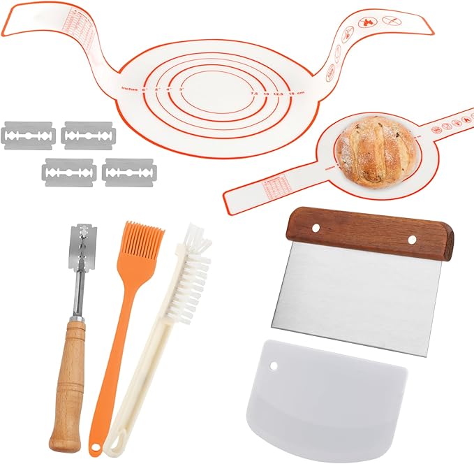 Bread Making Tools and Baking Supplies Sets, Danish Dough Whisk - Image 8