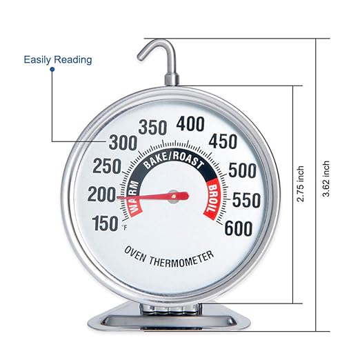 Oven Thermometer Extra Large 3" - Image 4