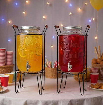 2 PACK-2 GALLON Drink Dispensers - Image 2
